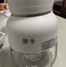 摩卡榨汁机便携式榨汁杯小型多功能榨汁桶果汁机水果电动随行杯秒碎冰块大容量手持户外运动吨吨搅拌杯 豆蔻绿单杯双盖 实拍图