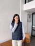 波司登轻薄羽绒服男女情侣款短款90绒三防面料立领内胆马甲背心 实拍图