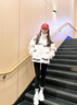 名橙鲨鱼裤女外穿秋冬新款加厚打底裤高腰收腹弹力提臀紧身保暖小脚裤 黑色—【绵羊绒款】 M【适合80-130斤】 实拍图