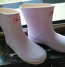 回力雨鞋女士水鞋四季户外雨靴女款防水鞋套鞋胶鞋劳保水靴工作鞋女 香芋紫|013 39 实拍图