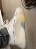 探巡老爹鞋女秋季女鞋牛皮小白鞋女ins彩虹底透气休闲鞋女运动鞋女 8831-1白黑色 36 实拍图