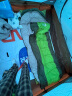 北极狼（BeiJiLang）睡袋成人户外旅行冬季四季保暖露营拼接双人隔脏棉睡袋1.8KG 军绿 晒单实拍图