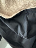 adidas双面穿加厚保暖仿羊羔绒夹克外套女装阿迪达斯官方三叶草 黑色 34 实拍图