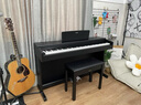 雅马哈（YAMAHA）电钢琴YDP105重锤键盘88键进口成人儿童初学者家用智能电子钢琴 YDP-105B黑色+原装琴凳+官方标配 实拍图