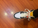 耐克（NIKE）【潮】Air Jordan aj1板鞋男女新款高帮休闲跑步运动耐磨篮球鞋 554724-078 /灰白黑 41 实拍图