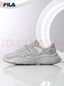 FILA斐乐男鞋男子跑鞋MARS II火星二代复古运动鞋减震男鞋 南极灰/雨雾灰-AN 42 实拍图