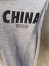 潮韩都【买一送一 免邮】裤子男春夏季休闲裤男运动直筒阔腿裤九分卫裤 CHINA灰+CHINA黑【两件装】 L 建议115-120斤 实拍图
