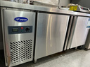 银都餐饮设备 操作台冰柜商用冰箱冷藏柜 冷藏工作台平冷卧式冰柜商用双温厨房冷冻柜不锈钢保鲜柜 全铜管双温 1.5米*0.7米*0.8米 实拍图