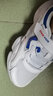 鸿星尔克儿童鞋男春季网面透气撞色儿童运动鞋中大童透气网面女童运动鞋 正白/星际蓝-男童/偏小一码 36 实拍图