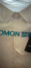 罗蒙（ROMON）纯色商务职业正装男士白衬衫工装男装短袖衬衣男CS72白色3XL 实拍图