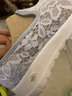 斯凯奇（Skechers）渔夫鞋夏季一脚蹬女鞋蕾丝透气懒人散步鞋休闲妈妈鞋平底单鞋 896020-LTGY/浅灰色 35 实拍图