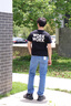 Calvin KleinJeans四季款男士休闲通勤简约ck合体版微弹洗水牛仔裤J325694 1AA-牛仔浅蓝 31 实拍图