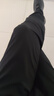 龙牙【张译同款】寒锋战术软壳长裤加强版男士秋冬通勤弹力户外防风寒 极夜黑(直筒版) 175/90B(高175重157-180） 实拍图