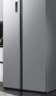 三星（SAMSUNG）516L 对开门超薄冰箱  风冷无霜 全环绕气流 智能保鲜 家用大容量  RS52B3000M9/SC银色 实拍图