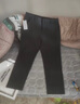 夏冰妮坠感小西裤男休闲裤透气潮流九分裤男裤子男士西装裤商务休闲 黑色（夏季九分款） 29 实拍图