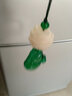 持为 手机挂件玉坠挂饰短款中国风手工编挂绳玉石个性创意菩提挂坠吊坠女手机链金色知了葫芦紫色绿玉髓钱袋 福禄双全-绿玉髓 实拍图