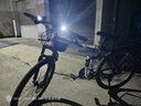 凤凰（Phoenix）折叠山地自行车男女成人学生青少年单车双减震碟刹轻便变速折叠车 黑白辐条轮/显档变速/三套全轴承 30速豪华-26寸（身高160-185CM） 实拍图