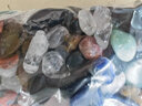 天然七彩水晶颗粒原石碎石水晶碎石消磁供佛七宝供曼扎装饰七宝石 500克规格9-15mm 实拍图