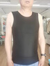 森上优集男士收腹背心保暖塑型衣健身运动束腰束胸收肚子透气打底束身衣男 男士无痕塑身衣【黑XL】 实拍图