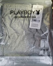 花花公子（PLAYBOY）男士全棉大裤衩秋冬家居短裤头纯棉睡裤夏天居家薄款宽松 浅灰色【纯棉款 766】 2XL （建议135-140斤） 实拍图