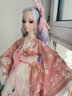 德必胜60厘米3分BJD娃娃换装衣服套装服饰礼服SD玩具洋娃娃服装公主裙子 樱子和服（只是衣服，不含娃娃） 适合60厘米高3分娃 实拍图