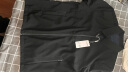 立蒙（LIMENG）春秋款中老年上衣翻领商务休闲中年男装老干部服行政夹克 翻黑L 实拍图
