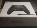 微软Xbox游戏手柄 磨砂黑+USB-C线缆 PC游戏手柄 蓝牙连Win10/平板 无线连Xbox 有线连Steam 实拍图