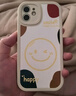 HotFire 适用苹果12pro手机壳 iPhone12Pro保护套 防摔微笑小羊皮磨砂升级镜头全包男款女硅胶简约潮 实拍图
