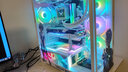 爱国者aigo星璨 岚 屏显版 屏幕 海景房机箱定制UV喷绘吹雪 台式电竞电脑 动漫DIY灯板来图定做 支持MATX 星璨 岚 侧面灯板（可定制） 实拍图