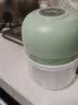 创威悦电动蒜泥器家用捣蒜器蒜蓉机蒜泥神器搅蒜器绞肉料理机辣椒搅碎机 升级北欧绿色-250ML【长续航】 实拍图