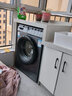 海尔（Haier）直驱超薄洗衣机滚筒10KG全自动变频一级能效洗衣不抖水洗巴氏除菌免水洗蒸汽除菌特渍洗香薰洗速洗 统.帅10KG变频【巴氏除菌+筒自洁+羽绒洗】 实拍图