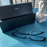 海澜之家（HLA）配眼镜防蓝光近视眼镜 半框钛架可配度数变色镜片男女开学 实拍图