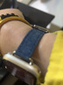 MSSM适用苹果手表表带女款apple watch牛仔小蛮腰表带iwatch S11/ultra3/S10/9/SE3 深牛仔44/45/46/49 实拍图