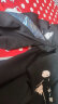 啄木鸟（TUCANO）中国风男装2024夏季新款薄短袖t恤冰丝运动套装休闲汉服唐装一套 黑色套装 3XL（建议155-170斤） 晒单实拍图