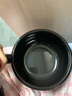 苏泊尔（SUPOR）奶锅宝宝辅食锅婴儿家用不粘泡面锅小蒸锅奶汤锅电磁炉燃气通用 16CM黑色轻珐琅奶锅 实拍图