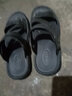 回力凉拖鞋男士凉鞋男夏季拖鞋两用休闲防水沙滩鞋男户外透气软底托鞋 黑色 40 实拍图