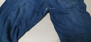 皮尔卡丹（pierre cardin）牛仔裤男秋季新款天丝修身直筒棉弹舒适商务中青年休闲宽松长裤子 8598蓝色+8597蓝色 33 (2尺6) 实拍图