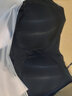 Carey Kay无痕运动内衣女无钢圈聚拢乳胶文胸小胸收副乳美背心式胸罩薄款 黑色-吊带 L (36) 适合100斤-120斤 实拍图