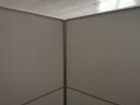 美轩戈上海办公室隔断移动屏风可折叠移动高隔断板式隔墙屏风隔断简约现代 1200*2000全板式一块带铝塑脚 实拍图