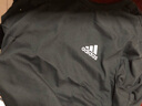 阿迪达斯（adidas）外套男 2025春季新款运动休闲服时尚连帽防风衣健身训练夹克上衣 IM7848/梭织三条纹/主推款 L 实拍图