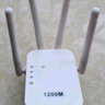 达而稳 WIFI信号放大器网络全屋wifi信号增强器路由器无线转有线穿墙王ap接收器中继器 5G通用 【1200M双频版】四天线 实拍图
