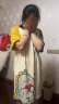 猫人（MiiOW）【防螨抗菌纯棉】女士睡裙睡衣女撞色恐龙印花家居服绿色XL 晒单实拍图