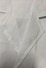 熠帛冬季防静电白大褂实验室男女药厂药店诊所牙科学生化学防酸碱 长袖松紧袖厚款 2XL (180) （体重155斤以下） 实拍图