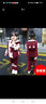 小咕嘟熊女童套装2024冬装休闲运动加绒加厚宝宝女孩儿童服装三件套童装女 酒红加绒三件套 90 实拍图