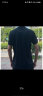 adidas休闲速干健身上衣圆领短袖T恤男装夏季阿迪达斯官方轻运动 黑色/白色 2XL 实拍图