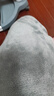 雪茜曼仿羊绒阔腿裤女春秋季垂感百搭宽松拼接直筒裤显瘦时尚休闲裤子女 实拍图