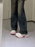 CHERY KALLY【周也同款】轻奢厚底老爹鞋2025新款运动潮酷脏脏鞋真皮女鞋 CHERY&KALLY 粉红色 38 实拍图