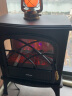 AIRPLUS 艾普莱斯壁炉取暖器家用取暖风机电暖气烤火炉小型电暖器欧式快热炉热风机 AP-FP203（奢华火焰三面可视-亮度可调壁炉） 实拍图