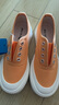 飞跃（Feiyue）女鞋帆布鞋女冬季新款一脚蹬透气潮鞋子舒适厚底休闲运动鞋女鞋 桔色 36 实拍图
