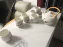 古笙记 温润如玉 景德镇陶瓷茶具套装家用茶壶茶杯子6只装带茶盘中式 【高风亮节】1壶6杯(不含茶盘) 7件 实拍图